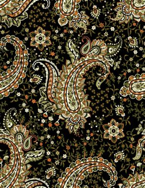 Paisley seamless Hint modeli