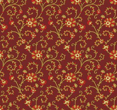 seamless geleneksel Hint modeli