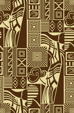 Dikişsiz kabile desen tasarım