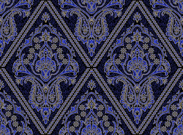 Damask Seamless Pattern Design — Stock Photo, Image