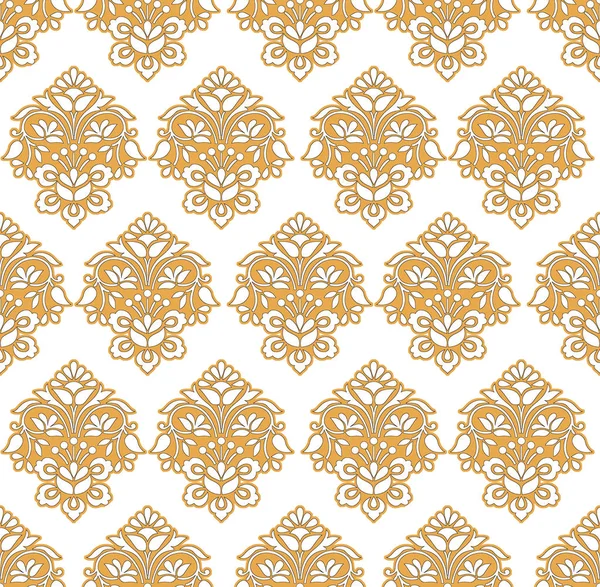 Damaškové Bezešvé Pattern Design — Stock fotografie