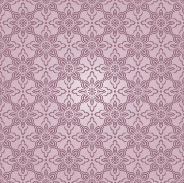 Dikişsiz damask vektör çiçek duvar kağıdı