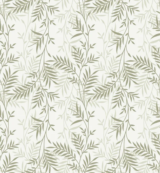 원활한 벡터 나뭇잎 패턴 — 무료 스톡 포토