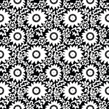 Kusursuz Vektör çiçek deseni