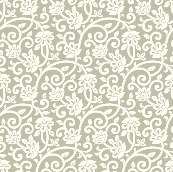 Petit motif floral sans couture — Image vectorielle