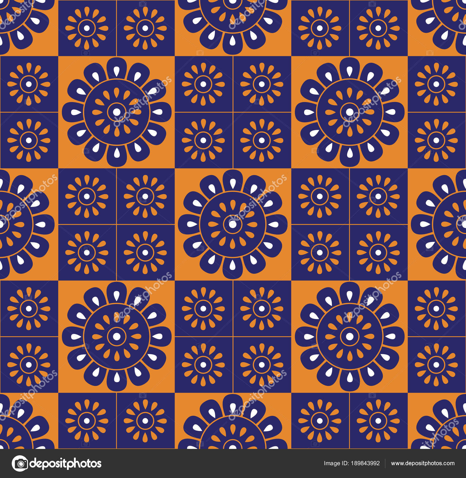 Traditional ajrak pattern tribal ethnic wallpaper Vector Image