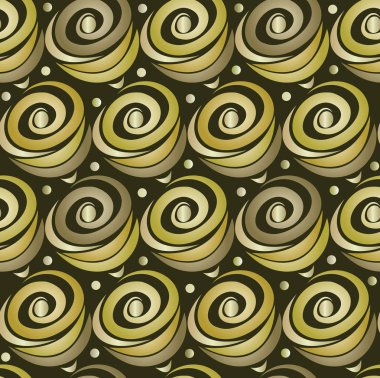 Sorunsuz soyut gül çiçek deseni