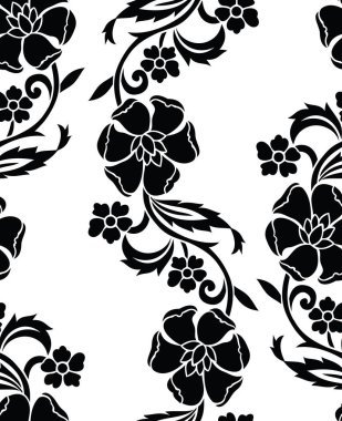 Kusursuz Vektör çiçek deseni