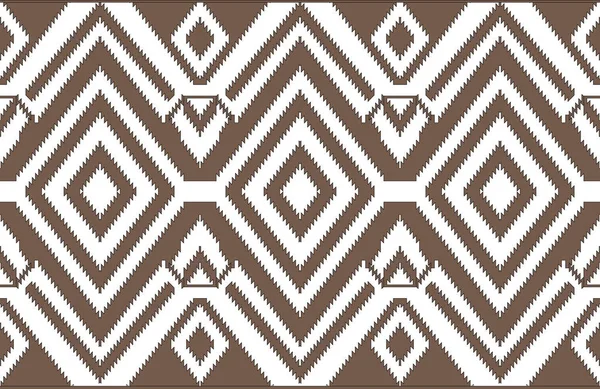 Seamless Tribal Floral Border Design — Stock Photo, Image