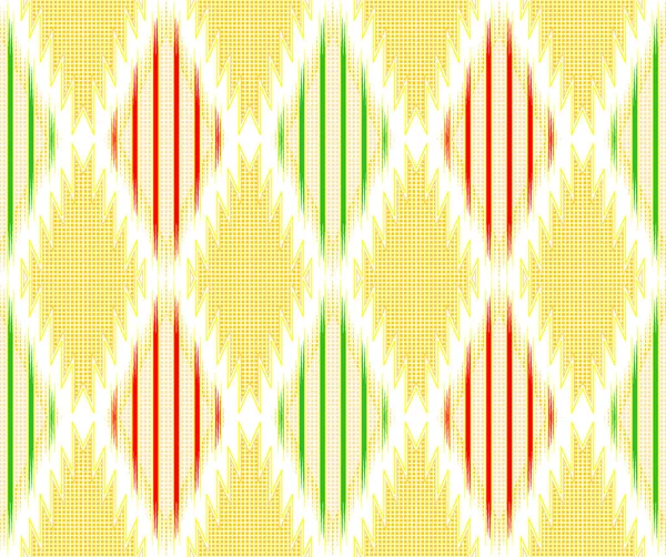 Seamless Tribal Pattern White Background — Stock Photo, Image