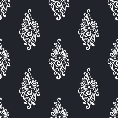 Kusursuz vektör süslemeli desen tasarımı