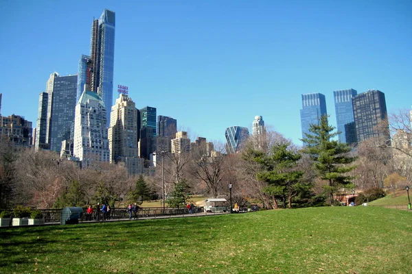 New York City Usa März 2014 Blick Vom Central Park — Stockfoto