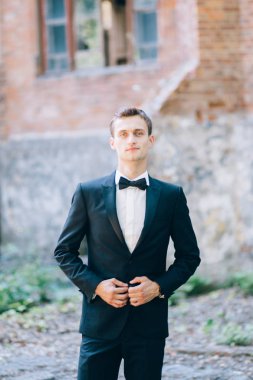 Genç damat eski kale poz