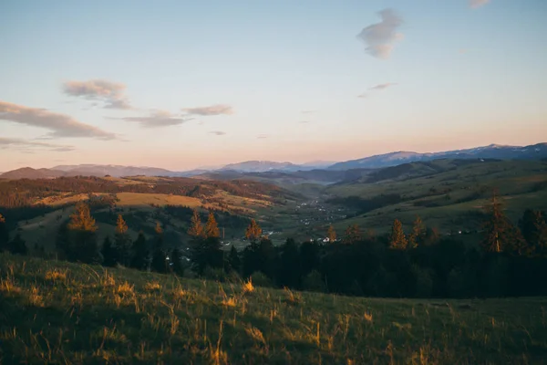 Toller Blick Auf Die Berge Schöne Landschaft — Stockfoto