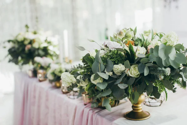 Bela Decoração Dia Casamento Decoração — Fotografia de Stock