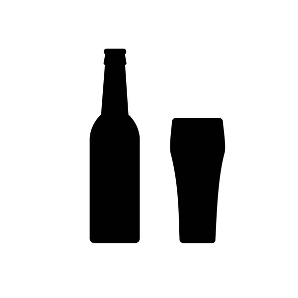 Bira şişesi simgesi ve cam