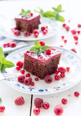 Ahududu Frenk üzümü ribes kek