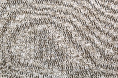 Bir melanj rengini örme kumaşın dokusu.