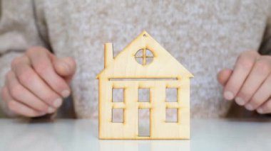 Gayrimenkul yatırım kavramı. İpotek. Kiralık gelir.