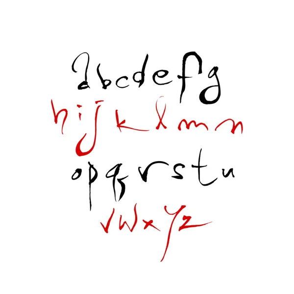 Векторні Шрифти Ручна Каліграфія — стоковий вектор