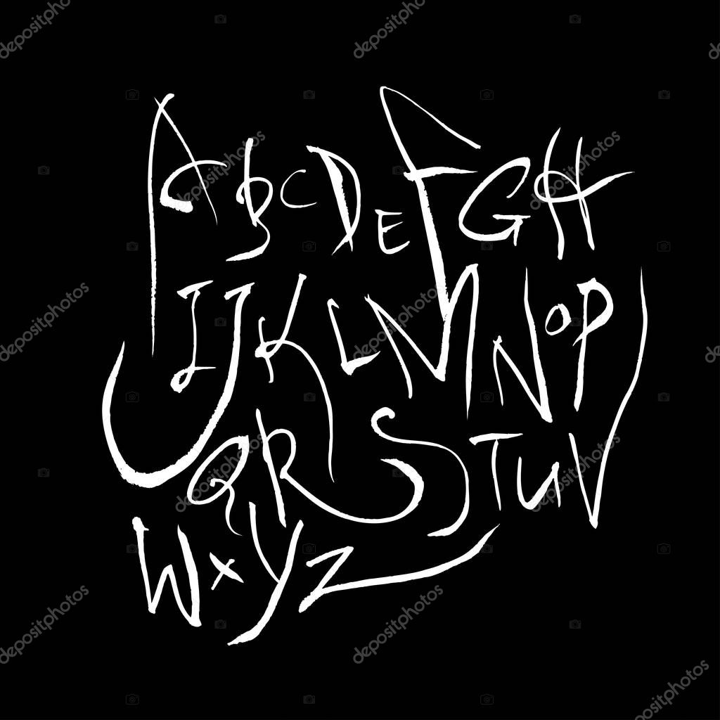 Vector fonts / Handwritten calligraphy