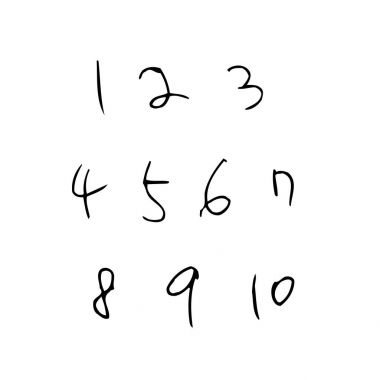 vektör yazı tipleri / el yazısı kaligrafi 