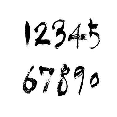 vektör yazı tipleri / el yazısı kaligrafi 