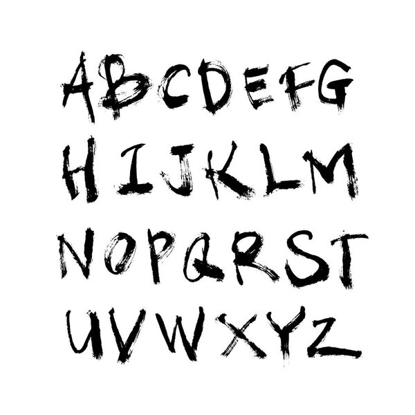 Vector fonts / Handwritten calligraphy 