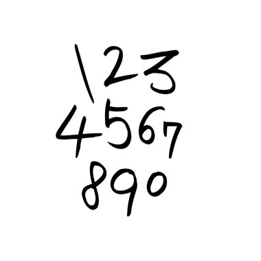 vektör yazı tipleri / el yazısı kaligrafi