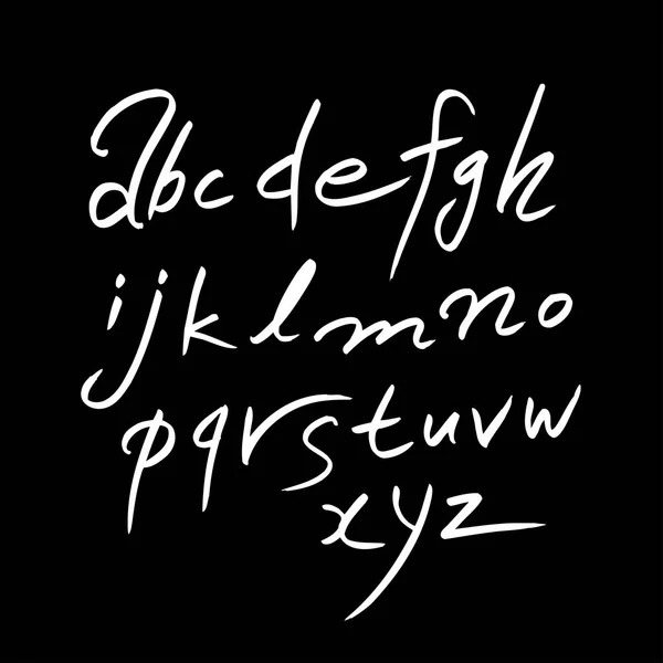 Векторні Шрифти Ручна Каліграфія — стоковий вектор