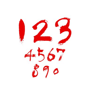 vektör yazı tipleri / el yazısı kaligrafi