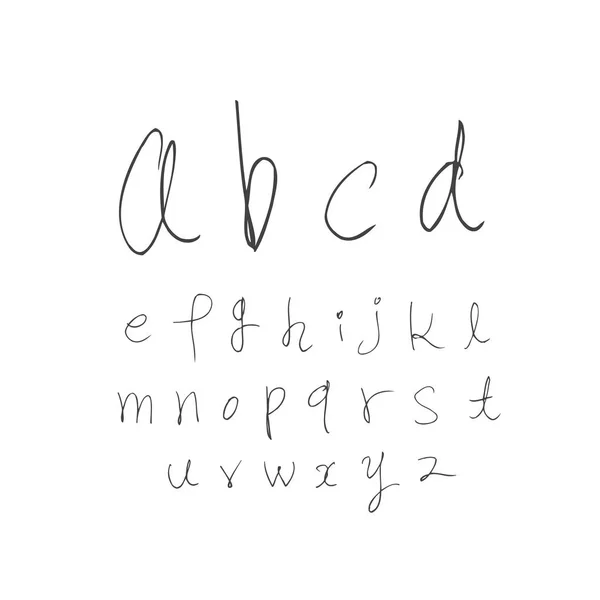 矢量字体 手写书法 — 图库矢量图片