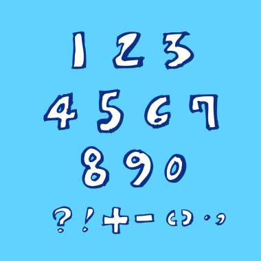 vektör yazı tipleri / el yazısı kaligrafi