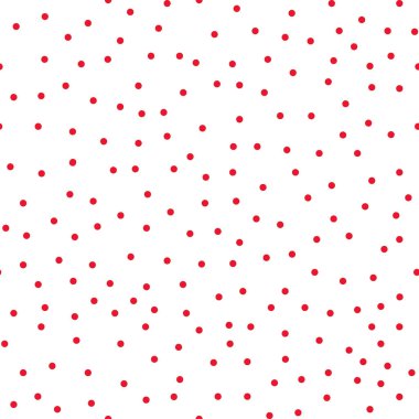 Beyaz arka plan üzerinde irili ufaklı renkli daireler ile sorunsuz vektör desen. Kartpostallar, duvar kağıdı, kağıtları, tekstil, yatak çarşafları, doku 1.1 için çocukça arka plan