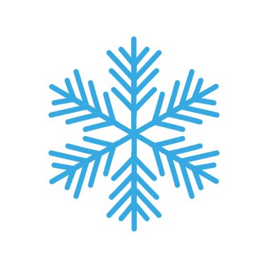 Beyaz kar tanesinin vektör noel arkaplan tasarımı .