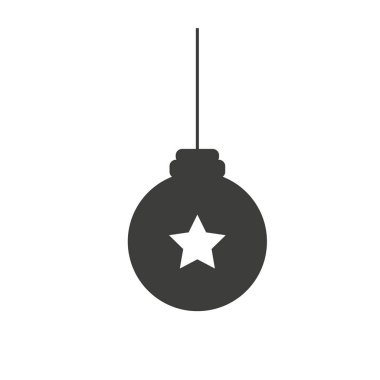 Noel balosu, beyaz arkaplanlı vektör tebrik kartı şablonu. Noel ağacı simgesi, düz tasarım en iyi vektör simgesi. Vektör illüstrasyonu.