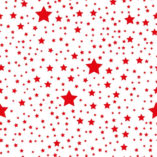 Светло-красный вектор бесшовный с рождественскими звездами. Современная геометрическая абстрактная иллюстрация со звездами. Модель может быть использована для веб-сайтов. — стоковый вектор