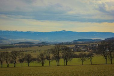 Sumava üzerinde son kar