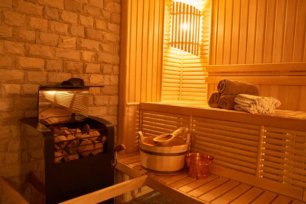 Ahşap Sauna, ıslak alan, buhar, dinlenme alanı