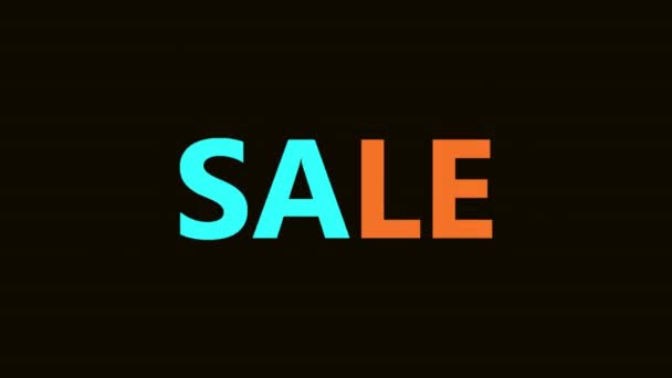 Fifty Percent Big Sale Discount — Stock Video