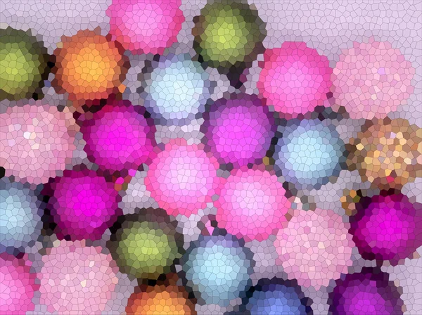 Christmas bright colorful balls on a light background. — ストック写真