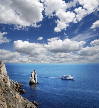 tropikal mavi deniz ve ada 