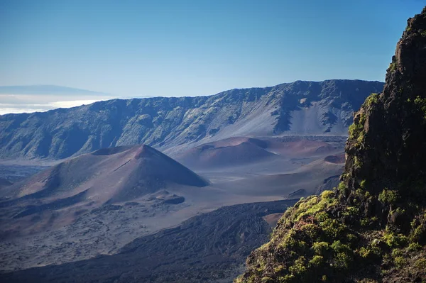 Ηφαίστεια Της Εθνικό Πάρκο Της Χαβάης Maui Haleakala — Φωτογραφία Αρχείου