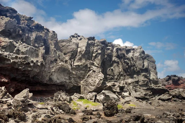 夏威夷毛伊岛的火山熔岩海岸 — 图库照片