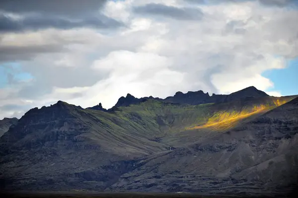 Ісландія Приголомшливі Пейзажі Південного Берега Поблизу Мису Dyrholaey — стокове фото