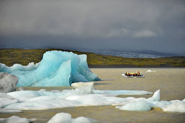 Islanda Iceberg Jokulsarlon — Foto Stock