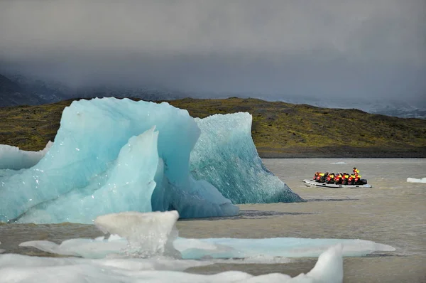 Iceland Icebergs Jokulsarlon — Stock Photo, Image