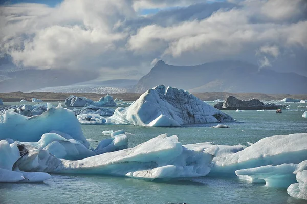 Islândia Icebergs Jokulsarlon — Fotografia de Stock