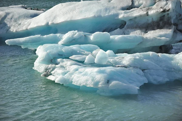 Ijsland Ijsbergen Van Jokulsarlon — Stockfoto