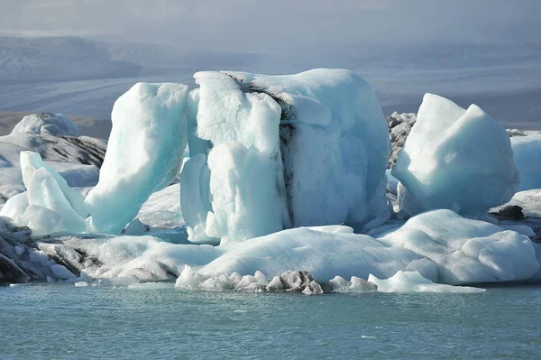 Islanda Iceberg Jokulsarlon — Foto Stock